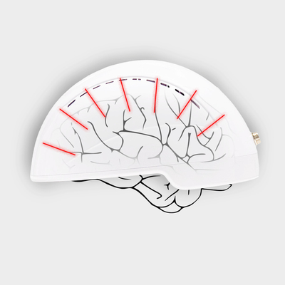 De medische Brain Rehabilition Infrared Transcrial Neuron-Helm van de Verwondingsfysiotherapie voor Depressie behandelt