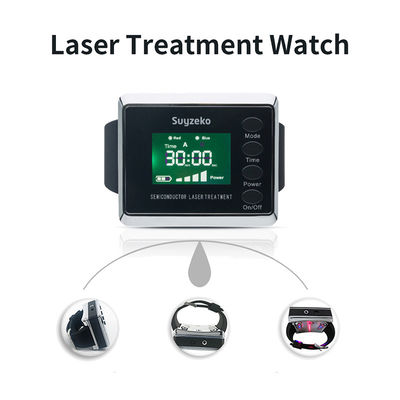 1600mah verminder van de het Horloge650nm Laser van de Bloeddruk Medisch Laser de Behandelingsmateriaal
