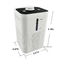 Huishoudelijke CE waterstof watermaker machine draagbare ABS Shell